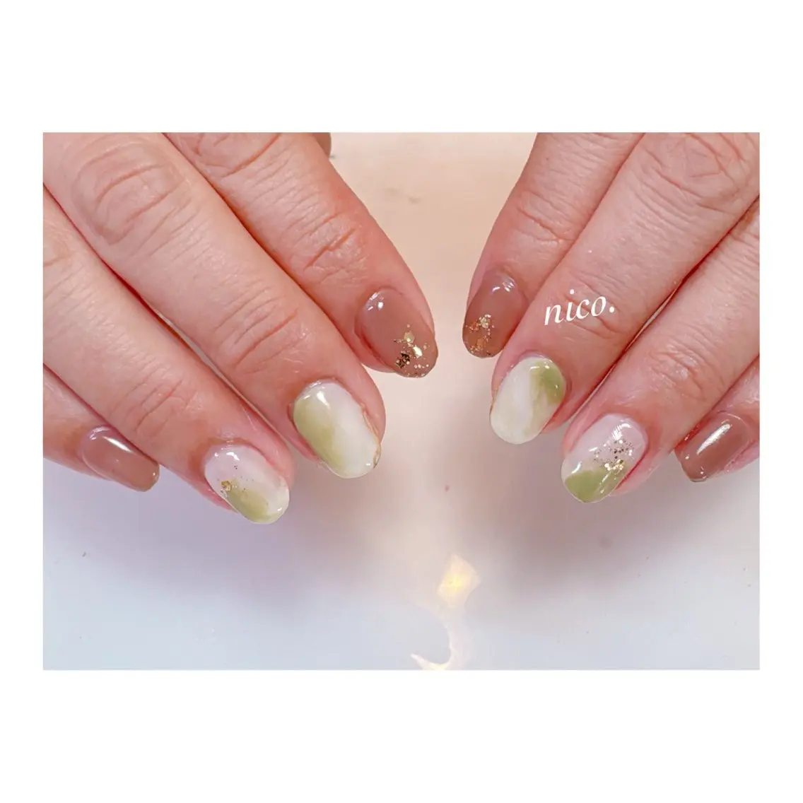 ネイル ハンドネイル フットネイル nailsalon nico.のネイルデザイン