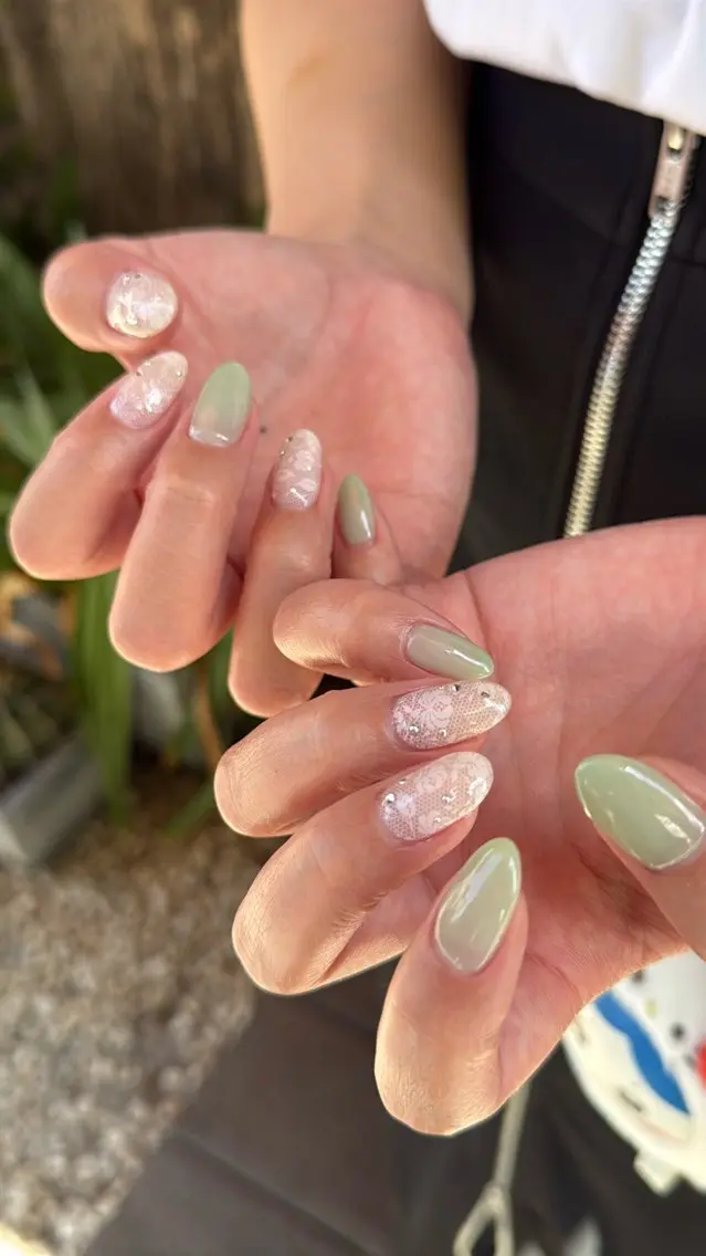 ネイル フラッシュネイル フラッシュマグ フットネイル フレンチネイル 韓国ネイル ハンドネイル SAKU nail 作島茜のネイルデザイン
