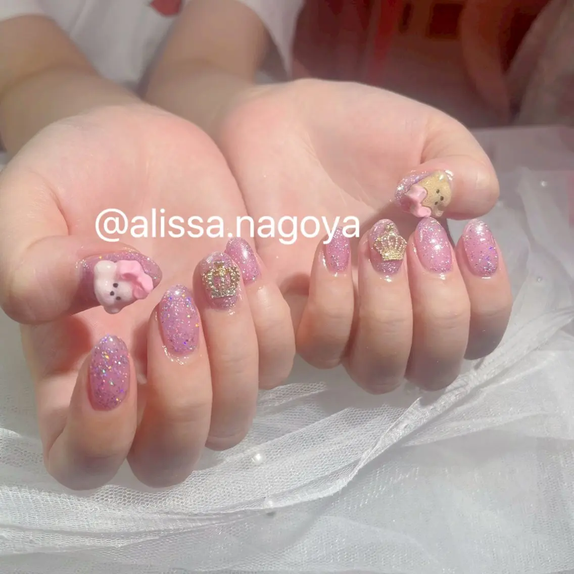 ネイル ハンドネイル Jr.ネイリスト🤍 【Alissa】新栄のネイルデザイン