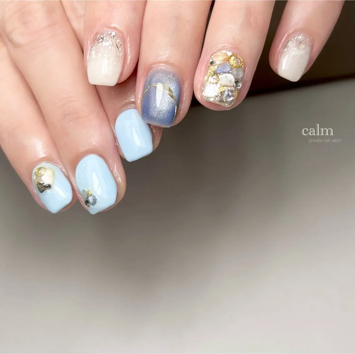 ネイル ハンドネイル calm 〔ｶｰﾑ〕のネイルデザイン