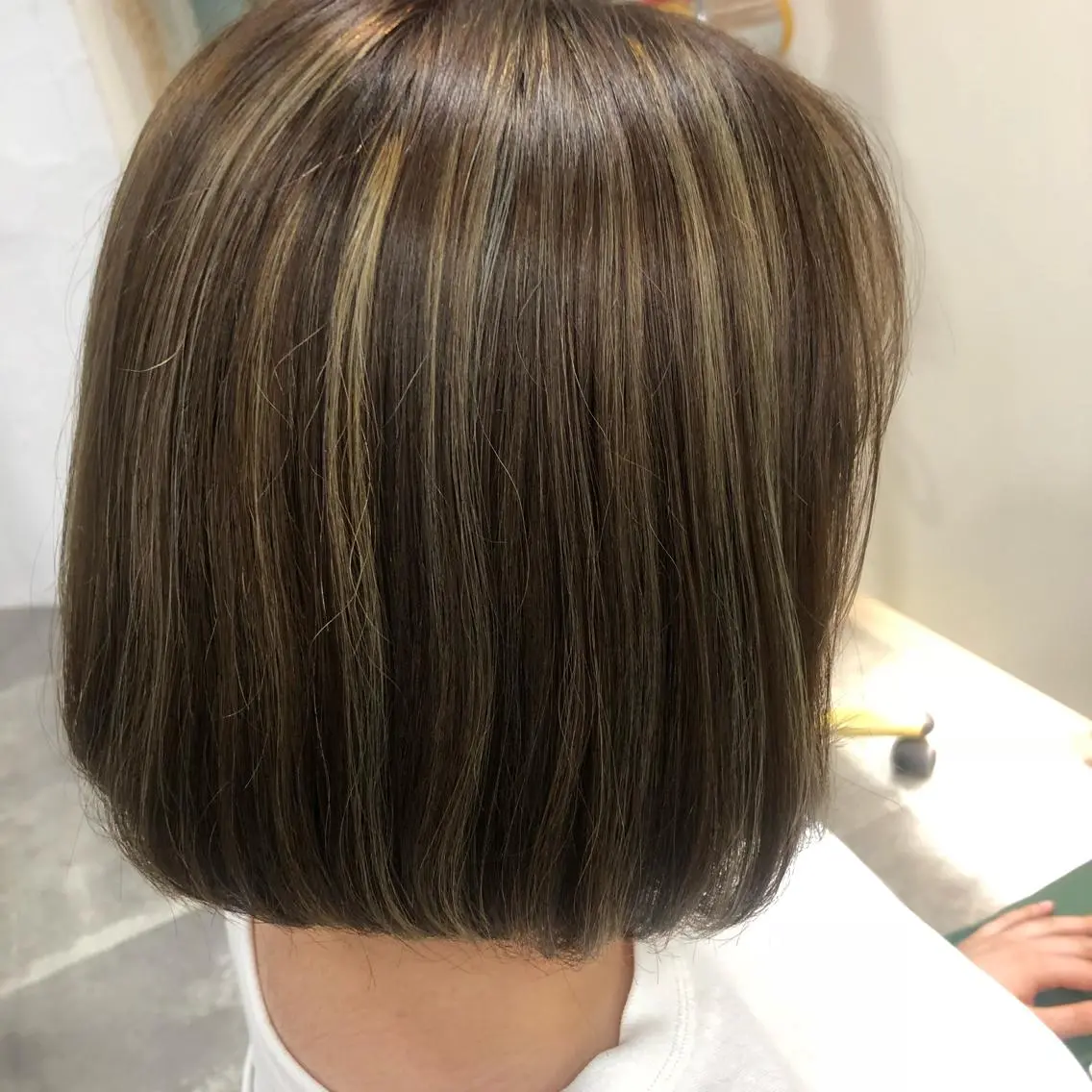 ショート カラー ヘアアレンジ 眼精疲労・首肩こり 専門スパのエステ・リラクイメージ