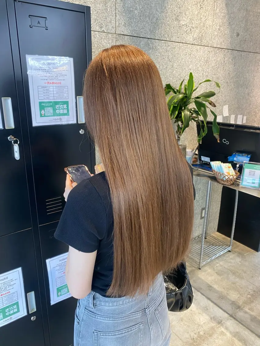 ダブルカラー+トリートメントの写真