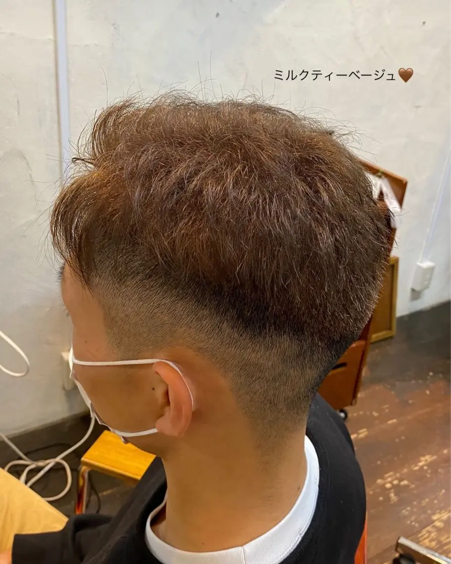 メンズ こばやし あこのヘアスタイル