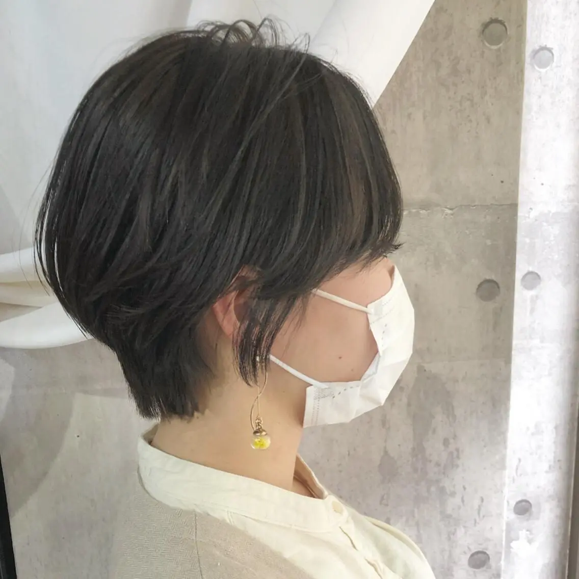 ショート カラー グレージュ ショートヘア kazuki iconのヘアスタイル