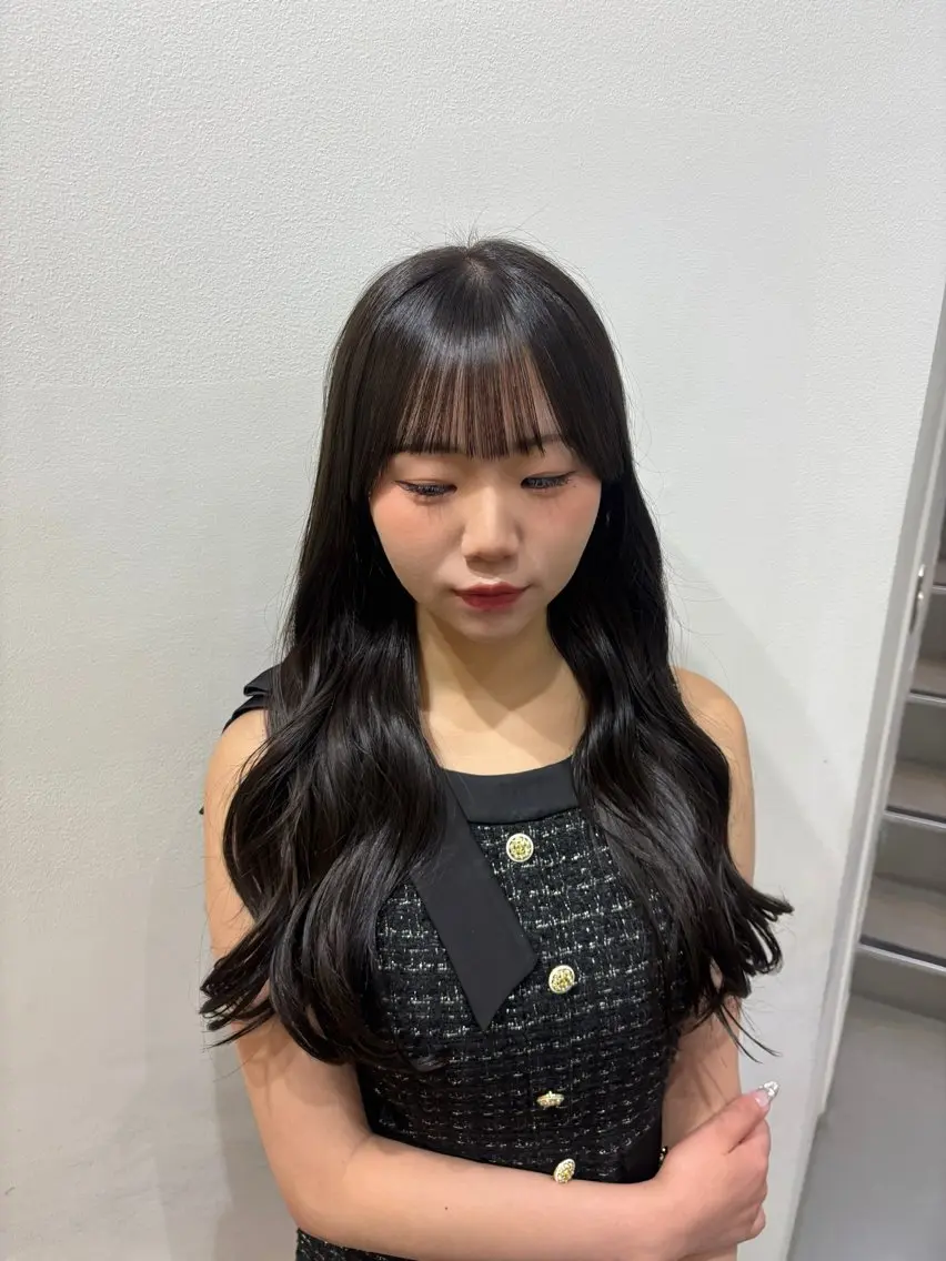 ロング カラー カット ヘアカラー トリートメント Misaki ☆*:.｡のヘアスタイル
