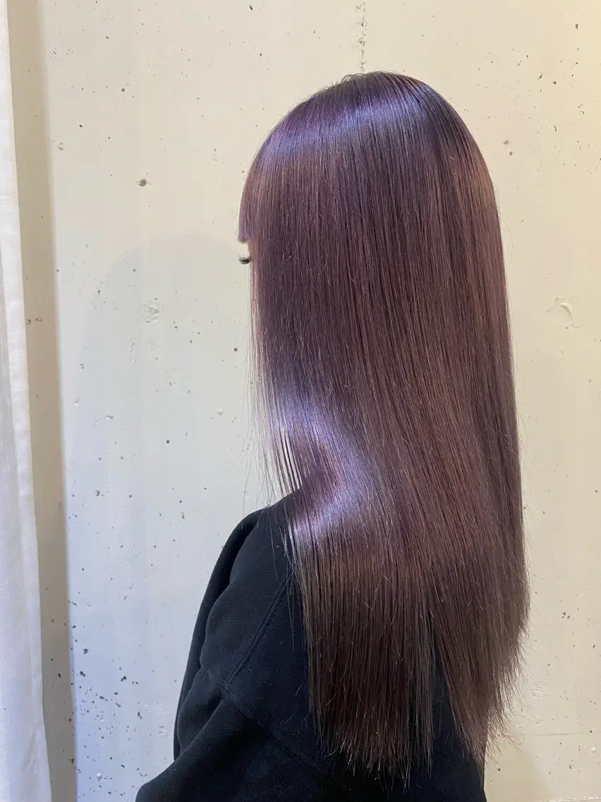 ロング カラー ブリーチ . SHIZUKAのヘアスタイル