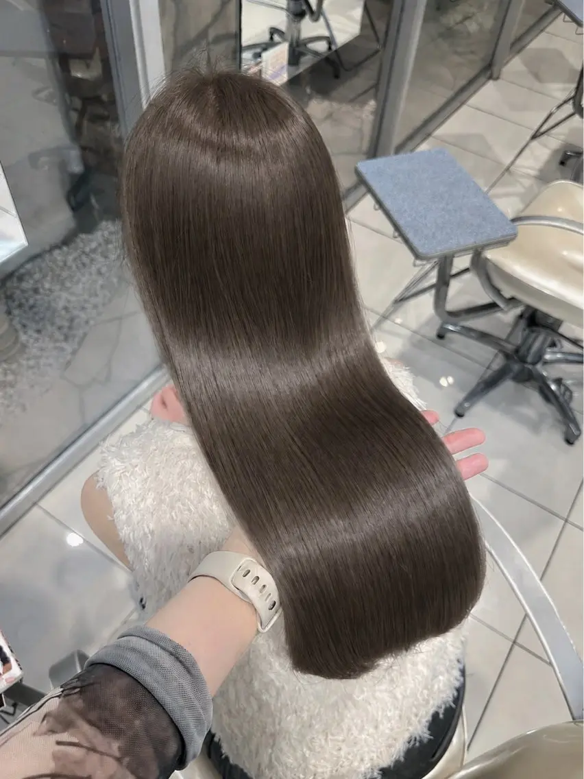 【初カラーにおすすめ🫐⋆˙⟡】ブリーチなしWカラーの写真