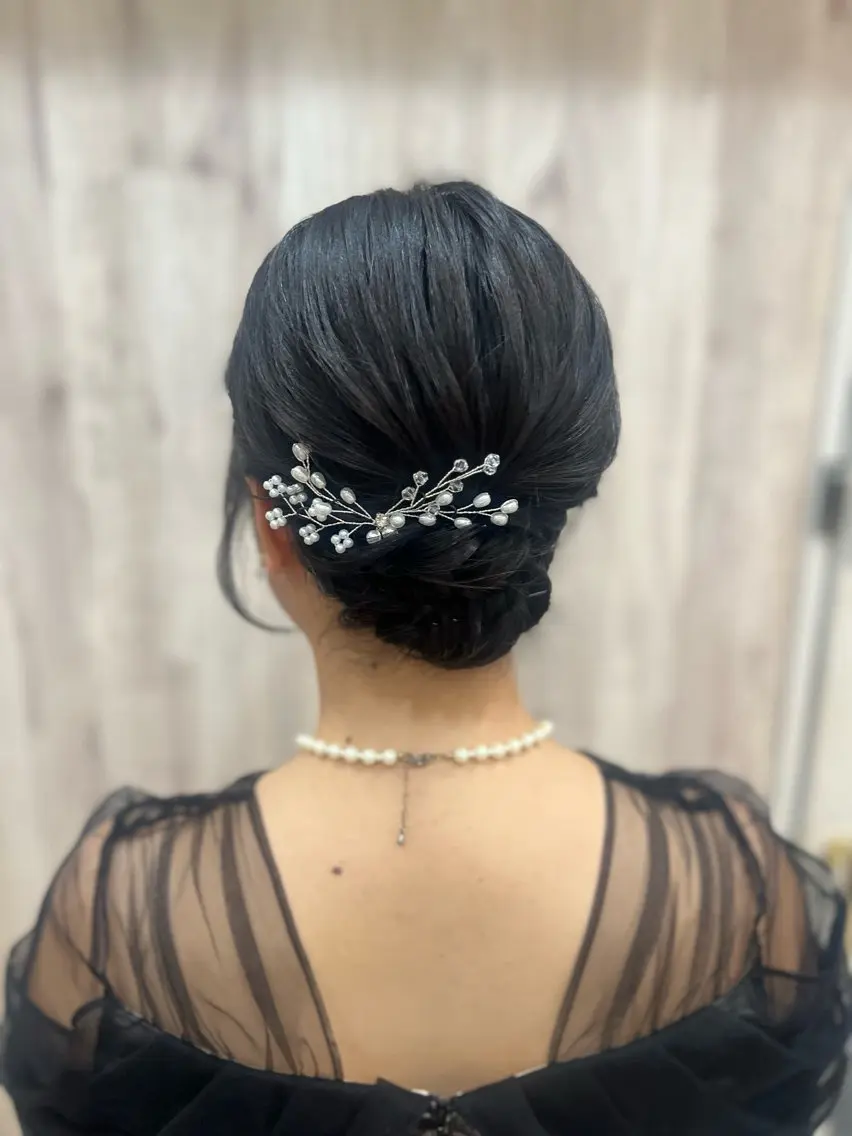 ヘアアレンジ ヘアセット ヘアメイクネイリスト hidemi中目黒のヘアスタイル
