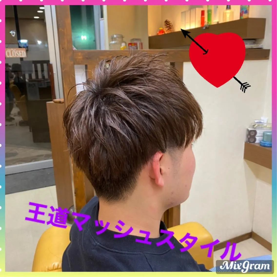 ショート カット ハイブリッド美容師！ 藤井 俊壮のヘアスタイル