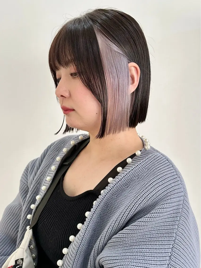 🌻 🏝️【人気NO.1☆✨インナーブリーチ+全体カラー+トリートメント】🌈✨の写真