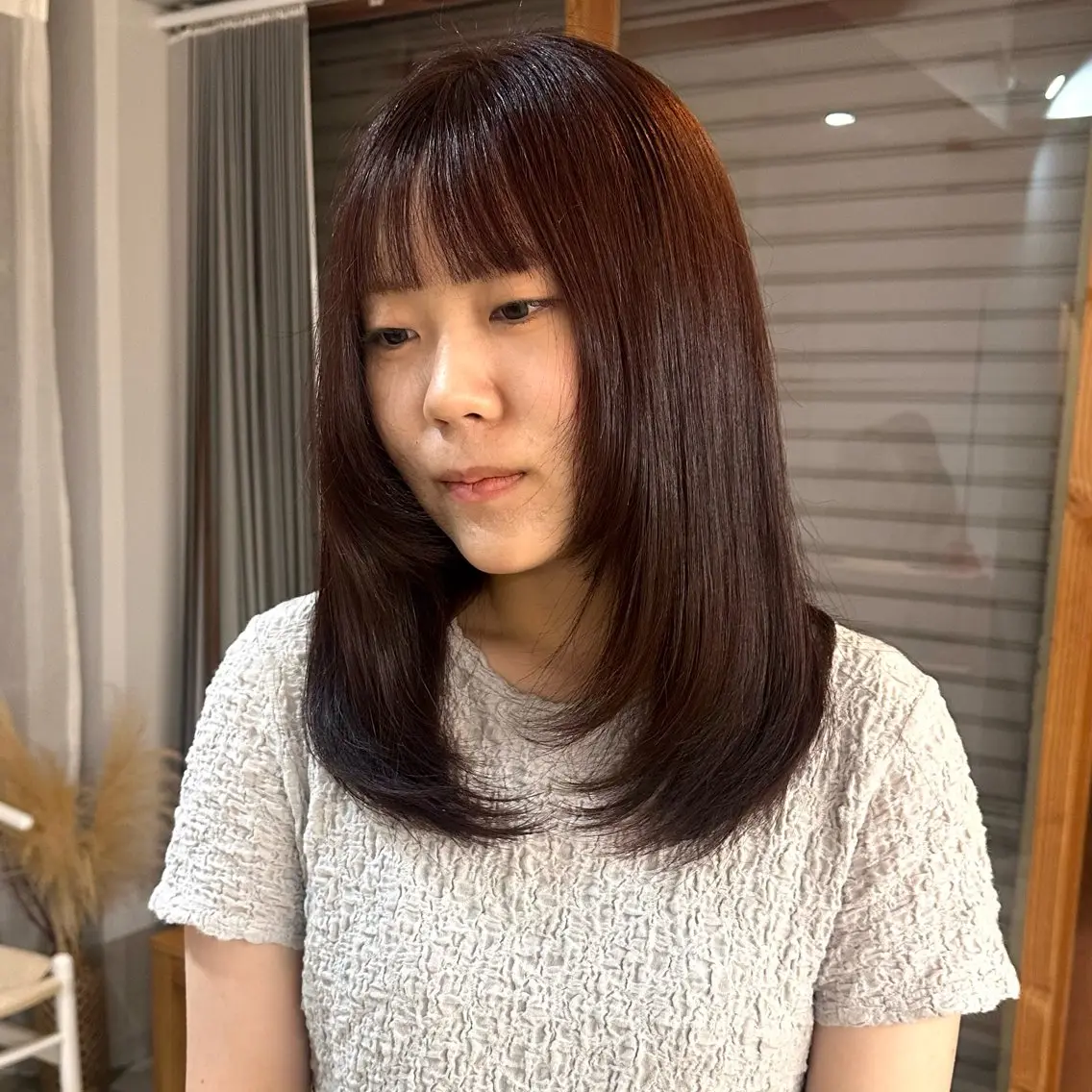 カラー cipre もものヘアスタイル