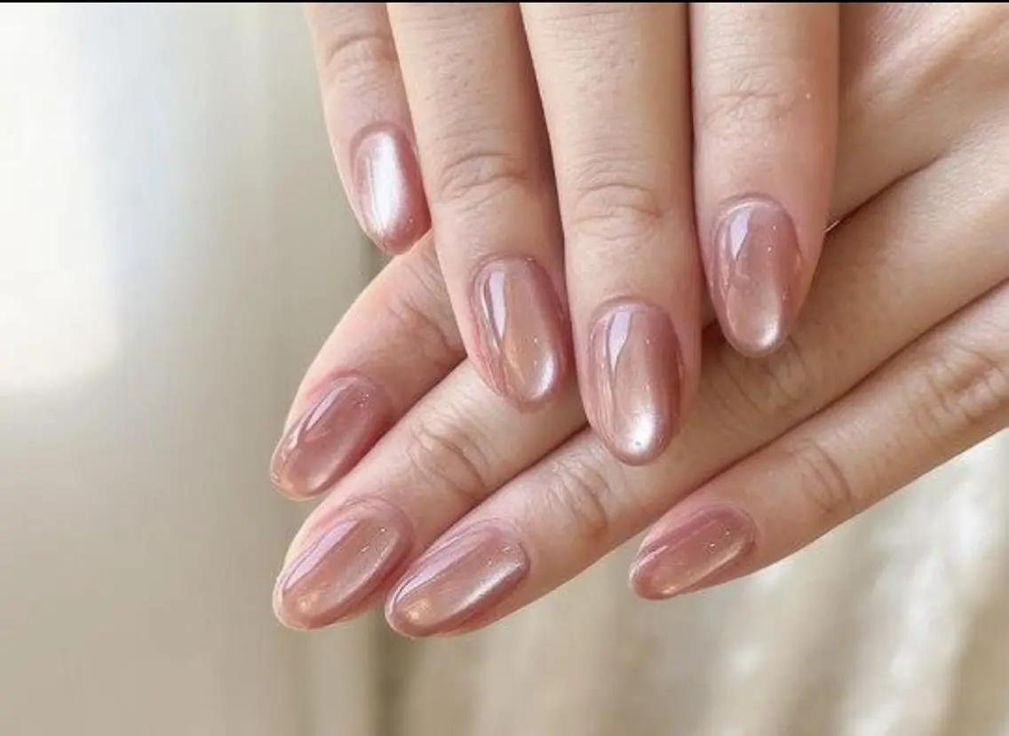 ネイル 成人式 ジェルネイル マグネットネイル 大理石ネイル(マーブル) 持ち込み ハンドネイル k.bi nailsalonのネイルデザイン