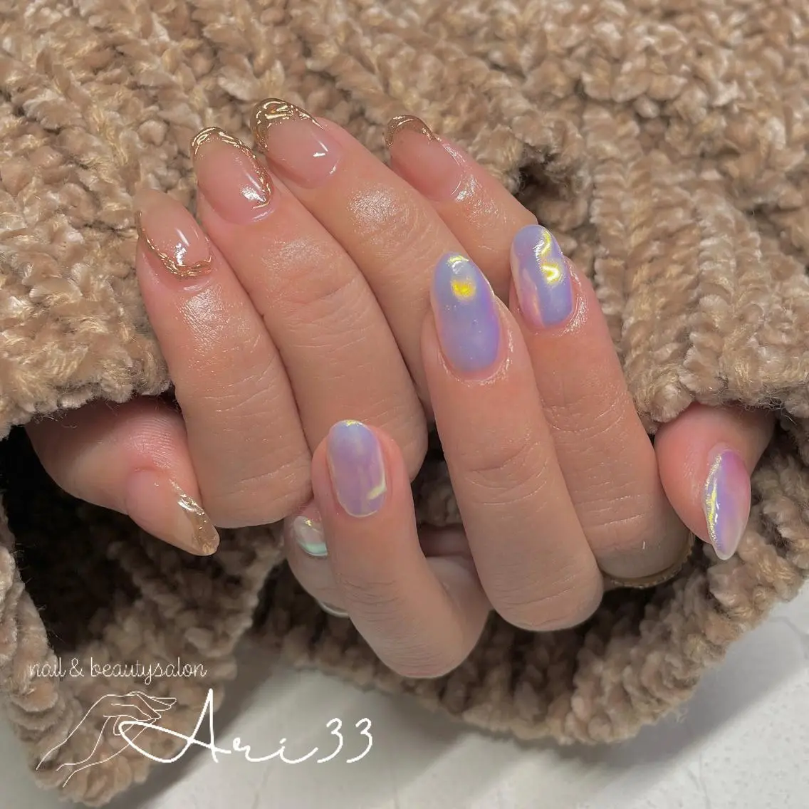 ネイル ハンドネイル プライベートサロン Ari33nailのネイルデザイン