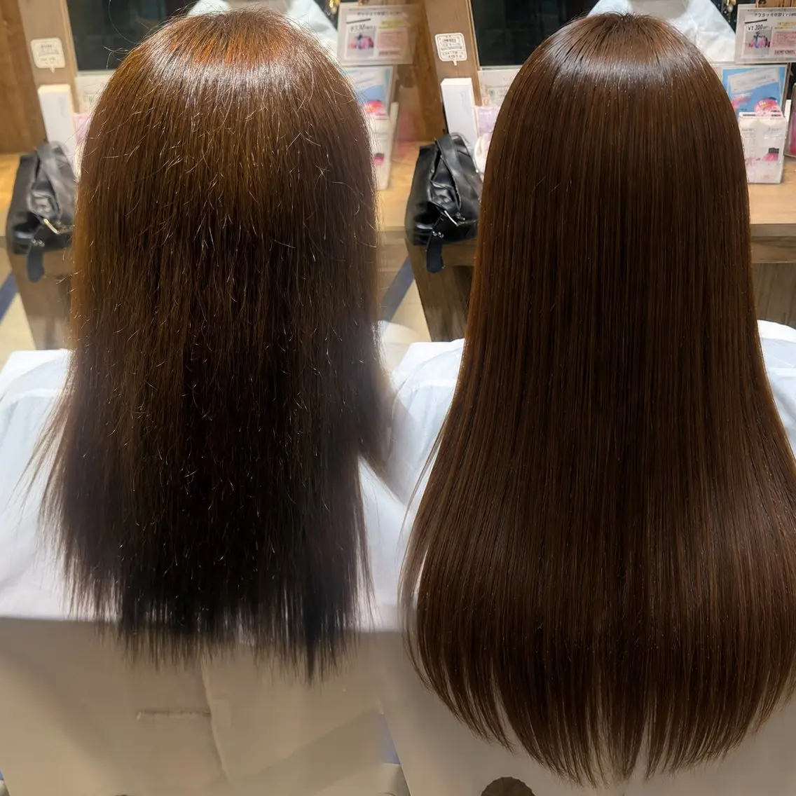 ロング エクステ×髪質改善× 𝑺𝑬𝑵𝑹𝑰のヘアスタイル