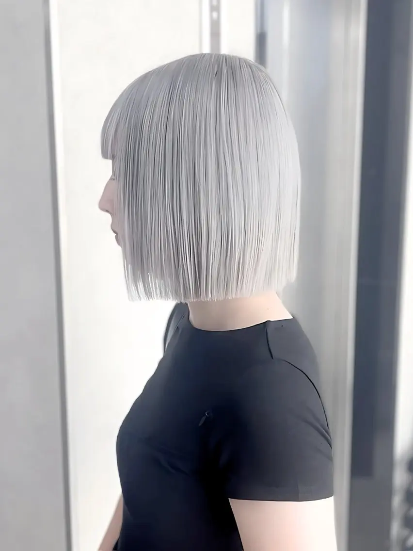 カラー 縮毛矯正モデル 募集中Yuuriのヘアスタイル