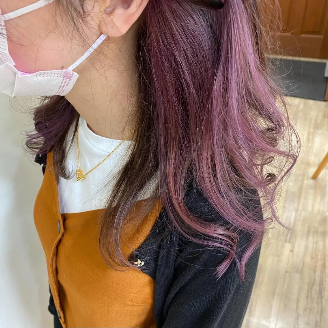 カラー SALOWIN栄 高須大貴のヘアスタイル