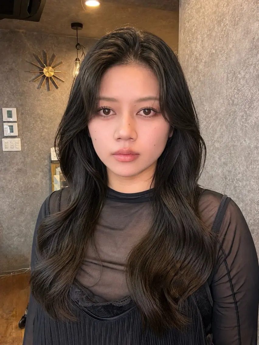 ロング カット ヘアセット cocoa船橋🦄 chinamiのヘアスタイル