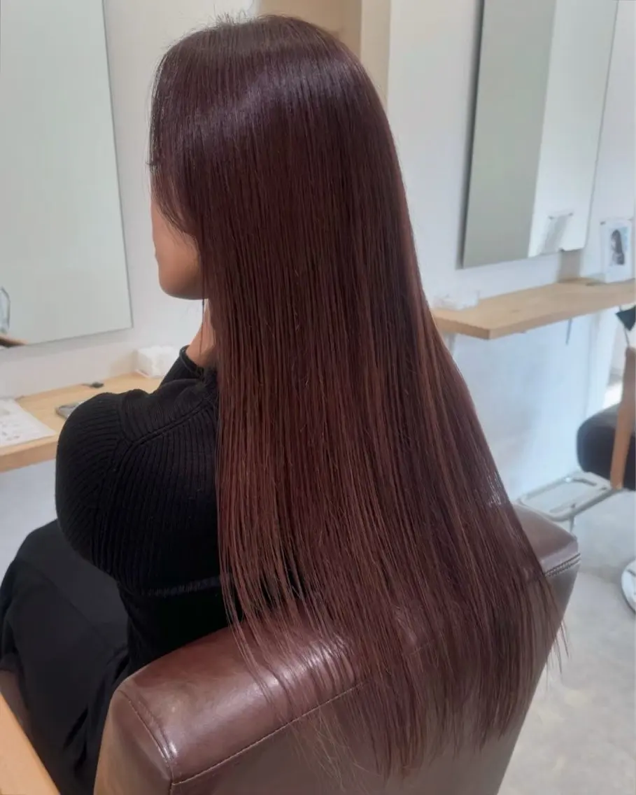 ロング カラー トリートメント 艶髪✨️ kuyumi🌷のヘアスタイル