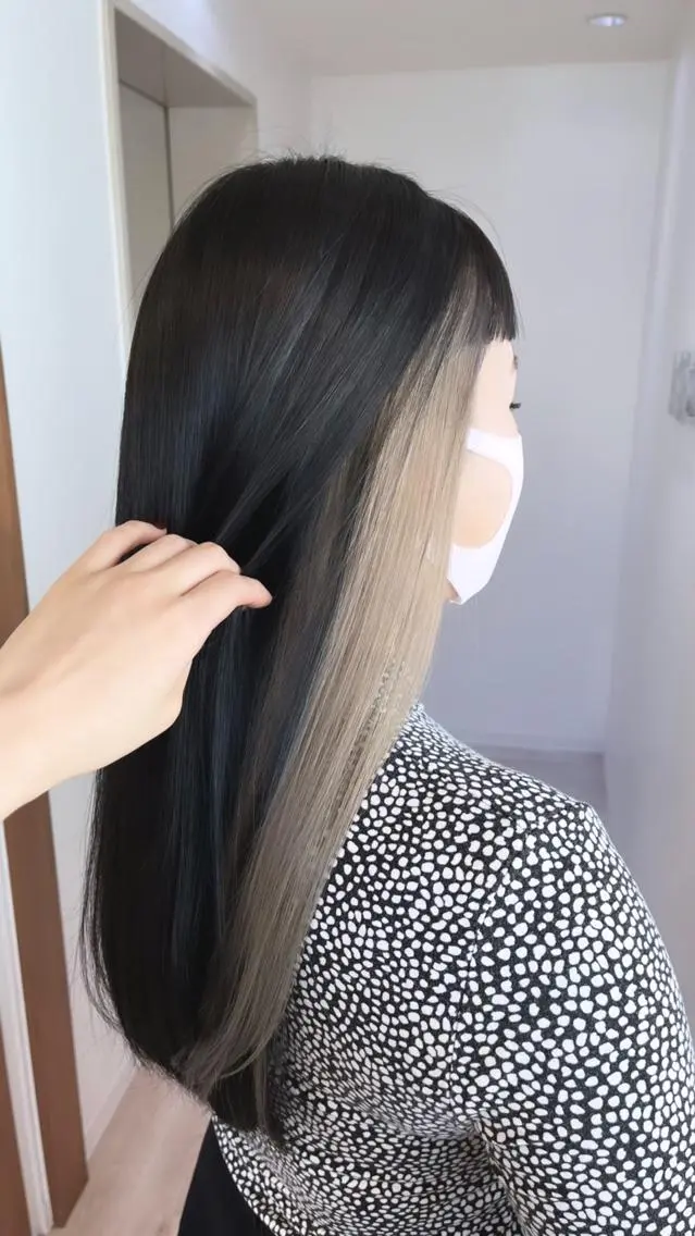❤️minimo限定❤️ダメージ94%CUT⭐️ケアブリーチ+イルミナカラー+3STEPハホニコトリートメントの写真