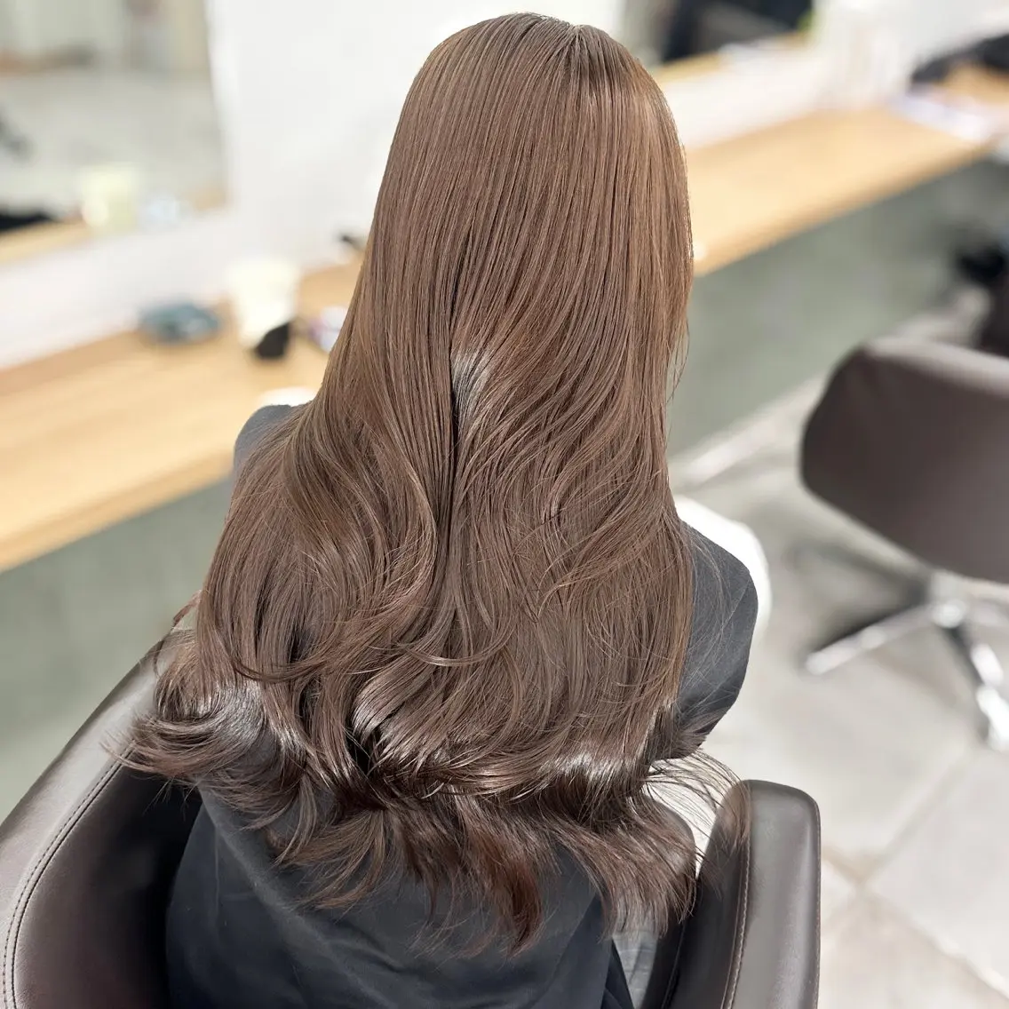 ロング カラー カット ヘアカラー トリートメント ブリーチなし/レイヤ ー特化🌈Tommyのヘアスタイル