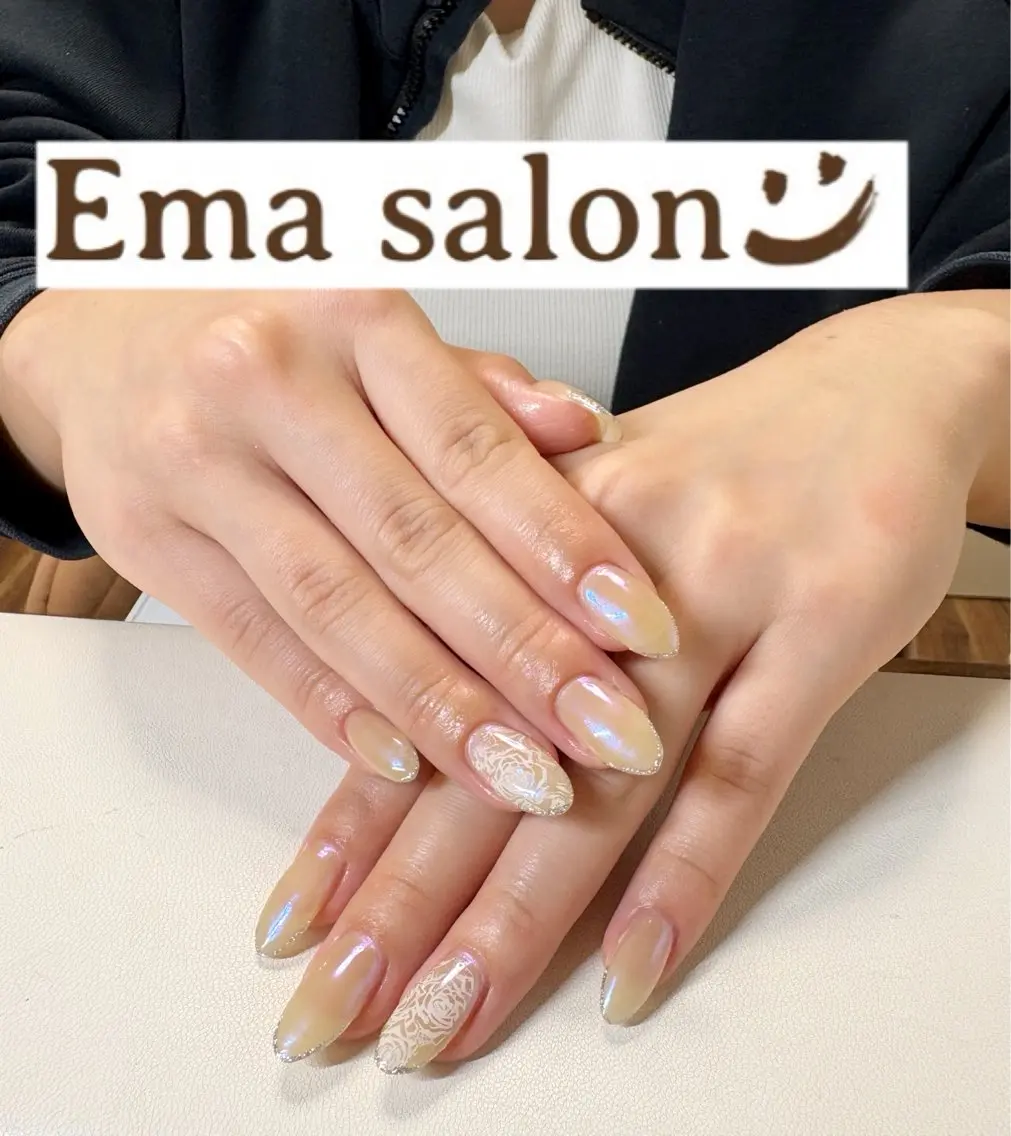 ネイル 持ち込み ハンドネイル Ema salon hiromiのネイルデザイン
