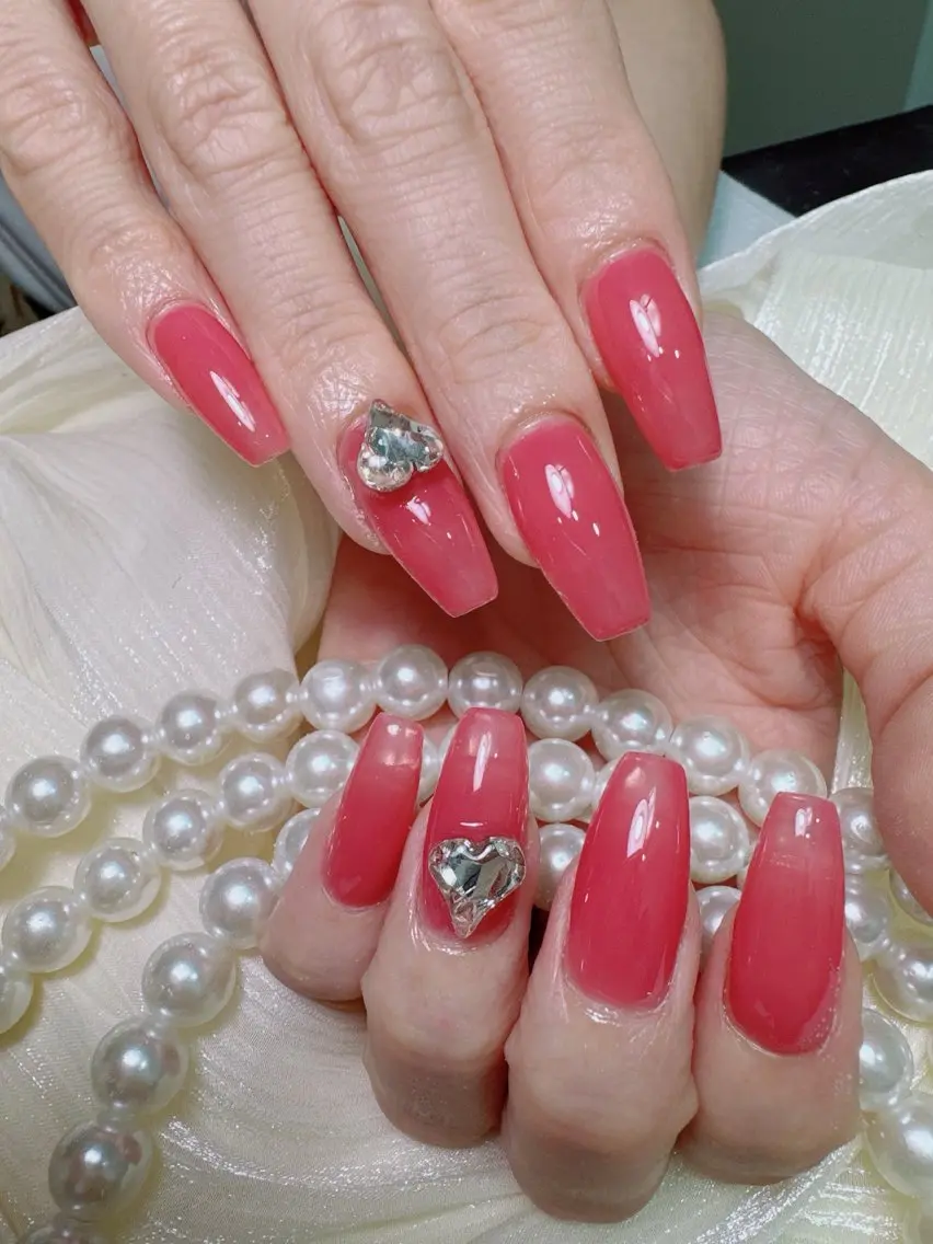 ネイル ワンカラーネイル ネイルチップ ハンドネイル Miu nailのネイルデザイン