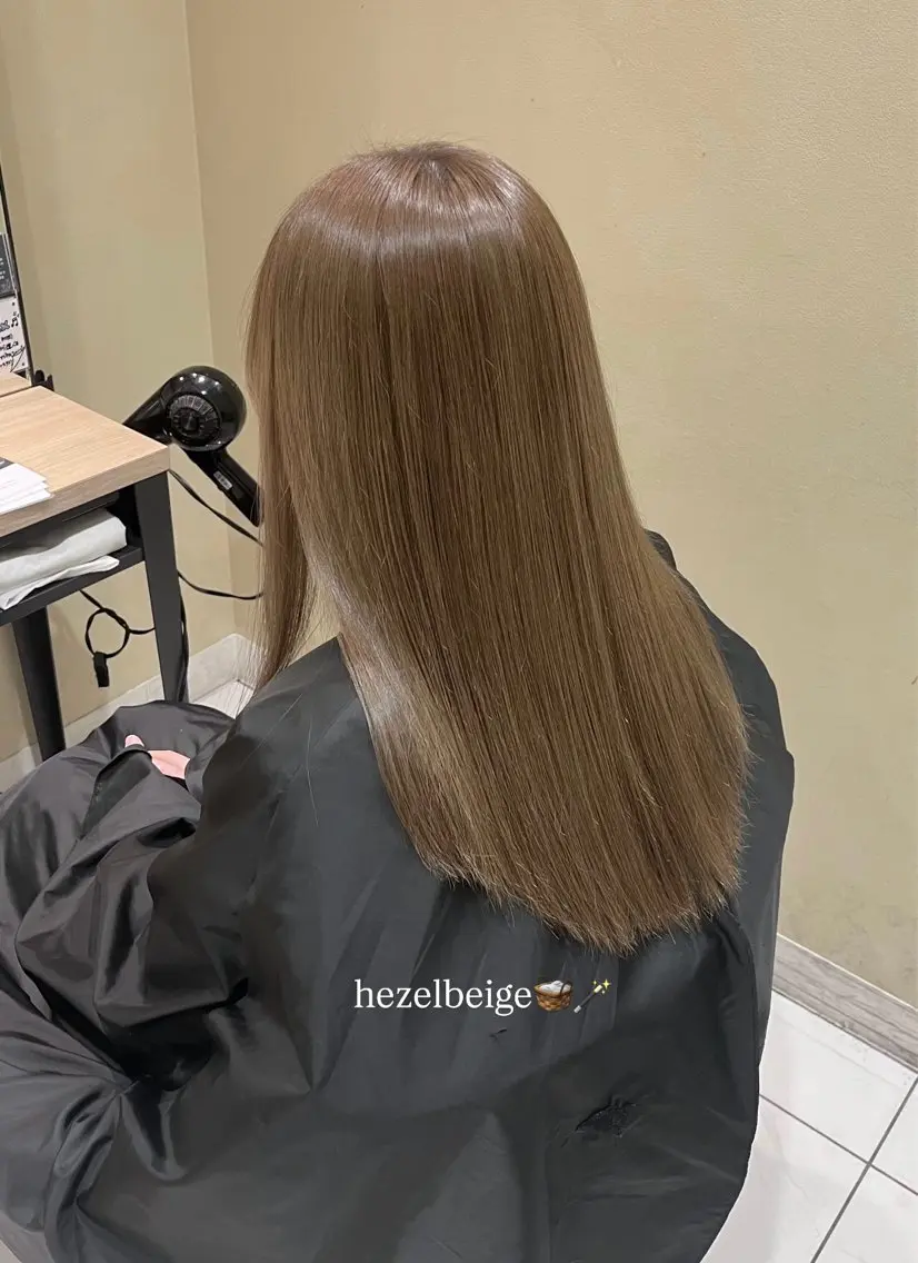 ロング カラー カット ヘアカラー トリートメント 🩰モテ艶girly ヘア🪽彩香‎🪡⟡のヘアスタイル