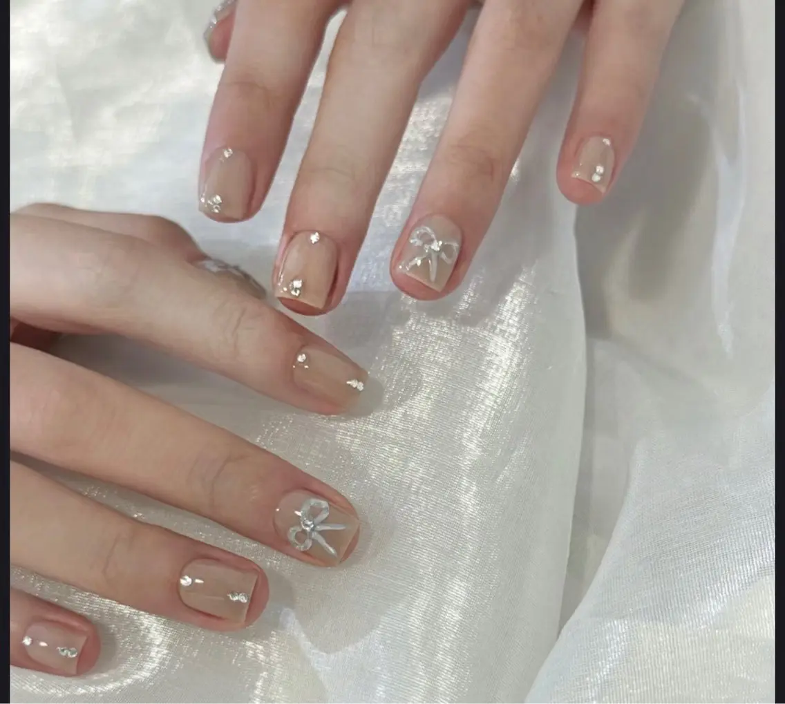 ネイル ハンドネイル ハンドケア 🍑 momo_nailのネイルデザイン