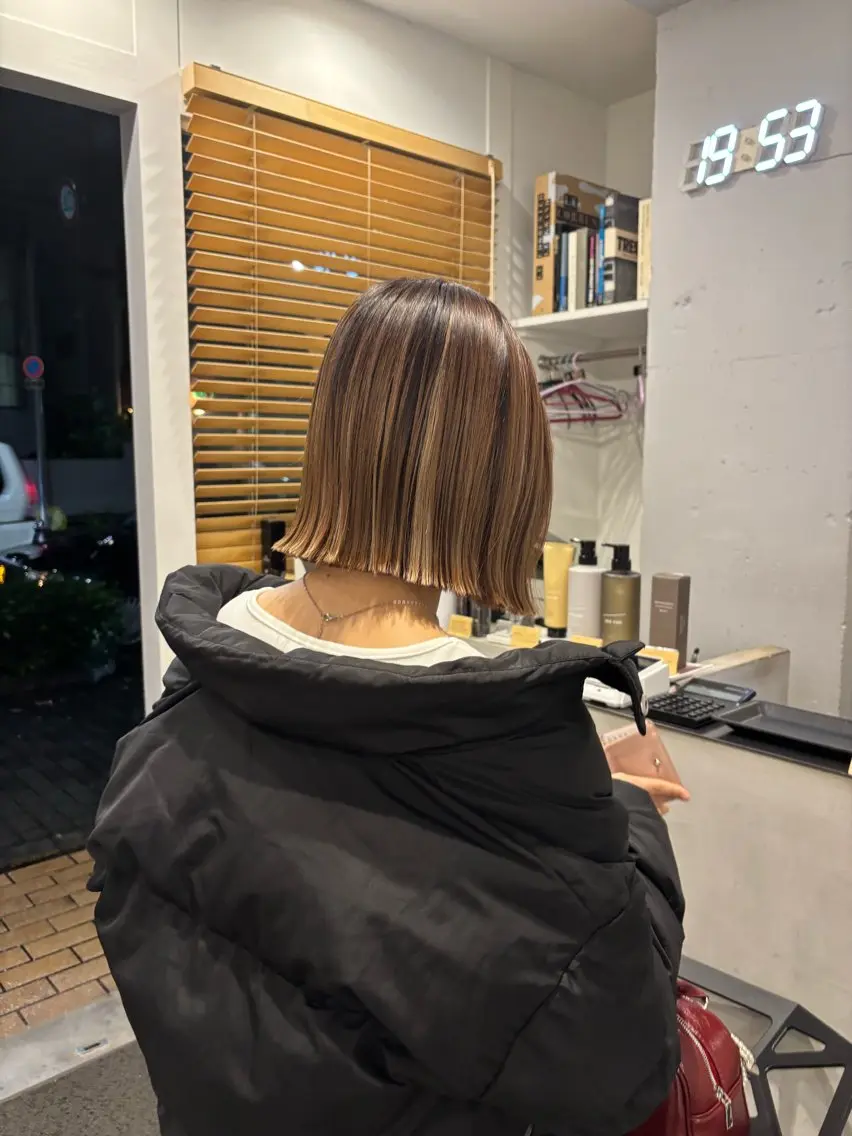 熊取谷 茉那のヘアスタイル