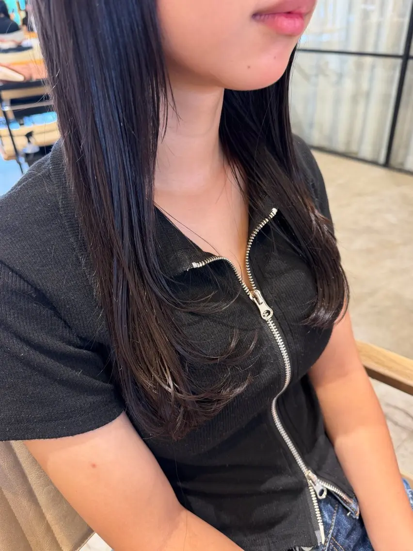ロングカット＋ダメージ補修シャンプートリートメントサービスの写真