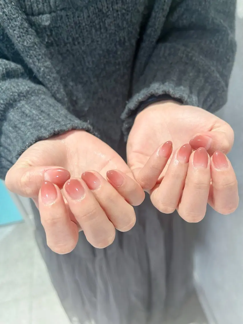 【オフあり】(ベースカラー込)カラーグラデーション☘️の写真