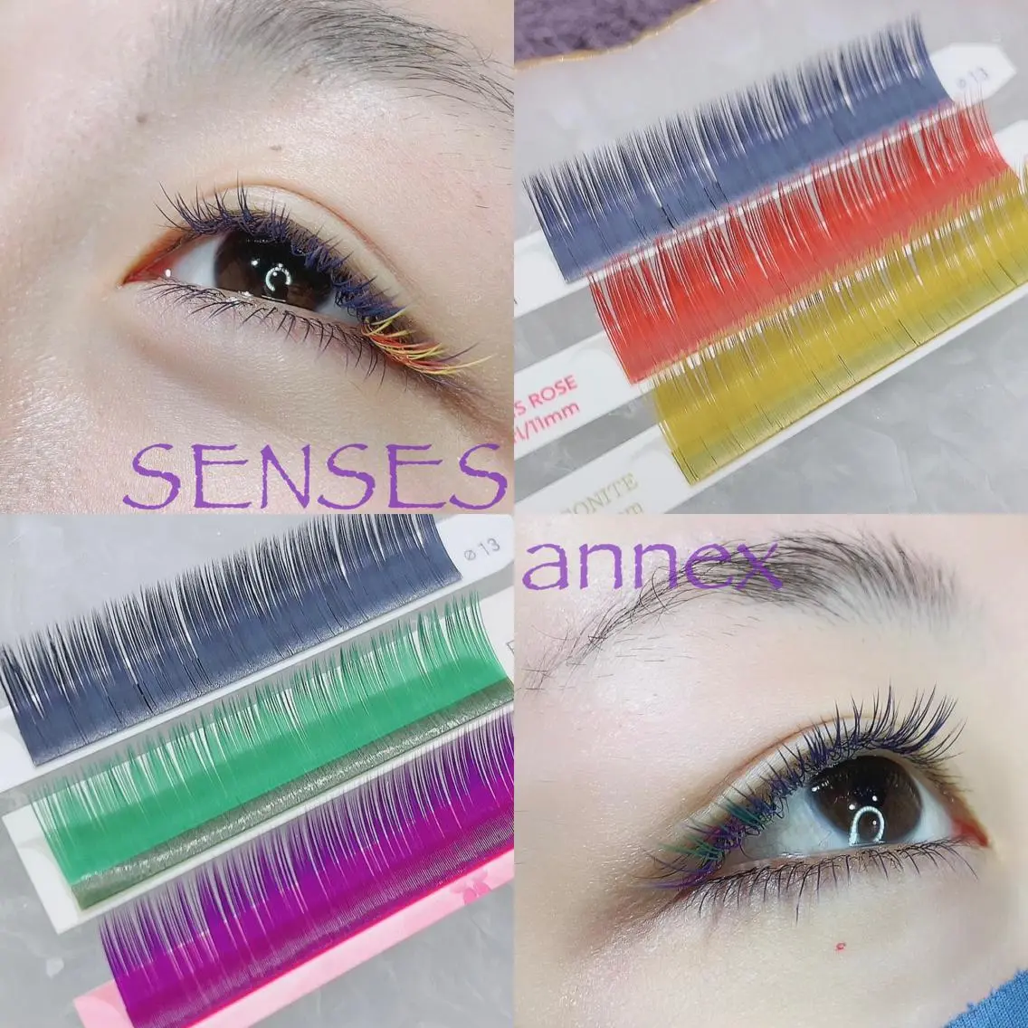 マツエク・マツパ マツエク SENSES_ WAKAのマツエク・マツパデザイン