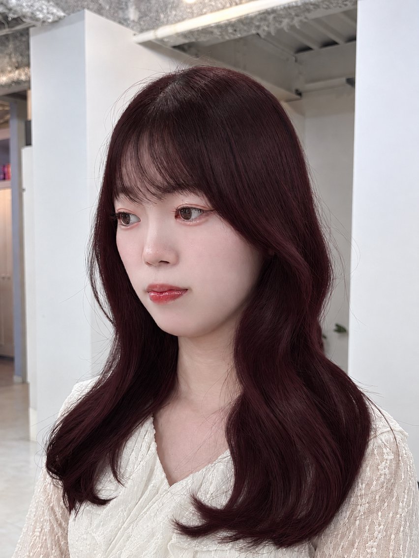 ロング 水落 悠理のヘアスタイル