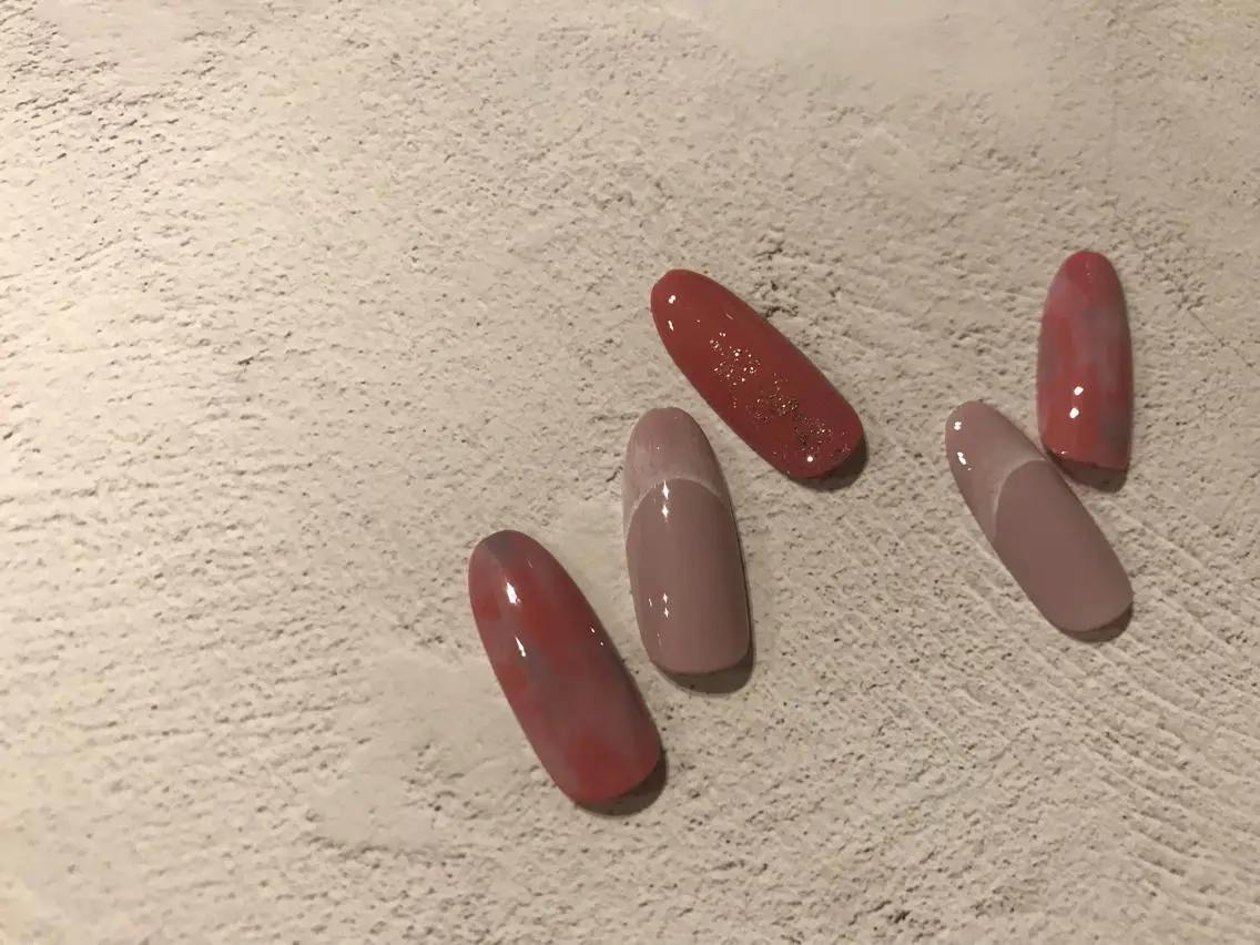ネイル フレンチネイル ニュアンスネイル ピンク Kimura Yukoのネイルデザイン