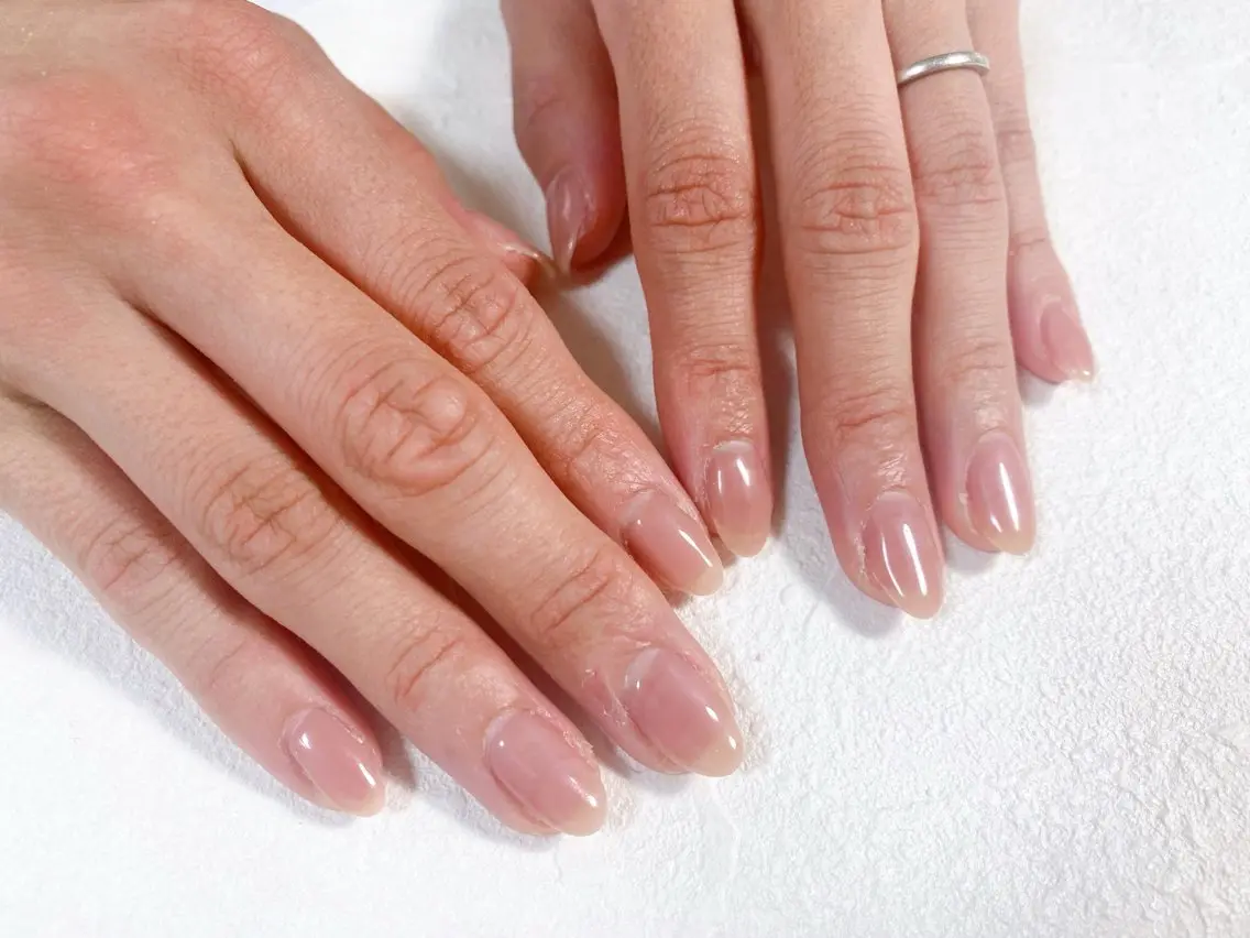 ネイル オーロラネイル フットネイル フレンチネイル ジェルネイル 韓国ネイル ハンドネイル kiki nail たまプラーザのネイルデザイン