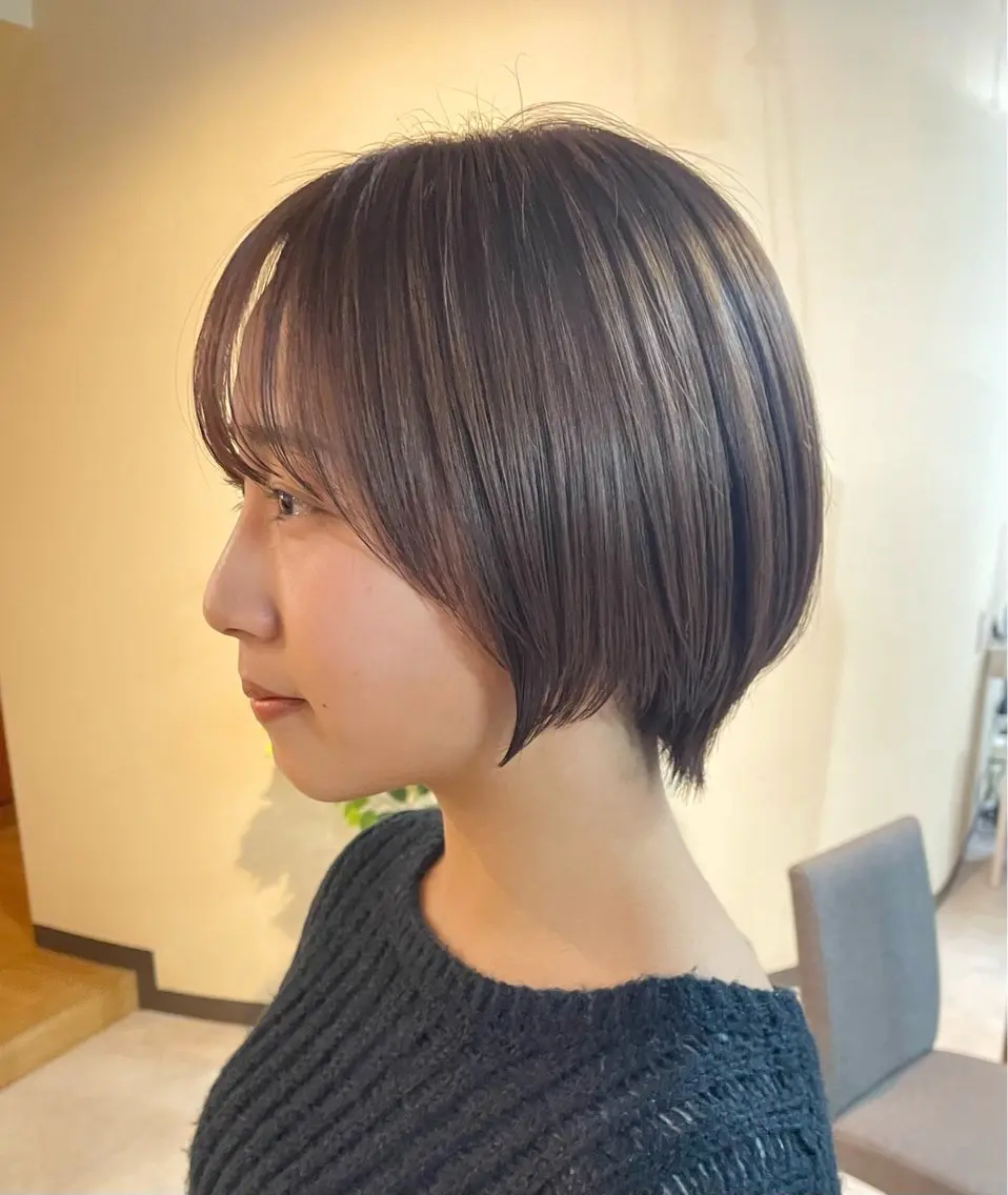 ショート 丸みショート ショートヘア 宮本 いぶきのヘアスタイル