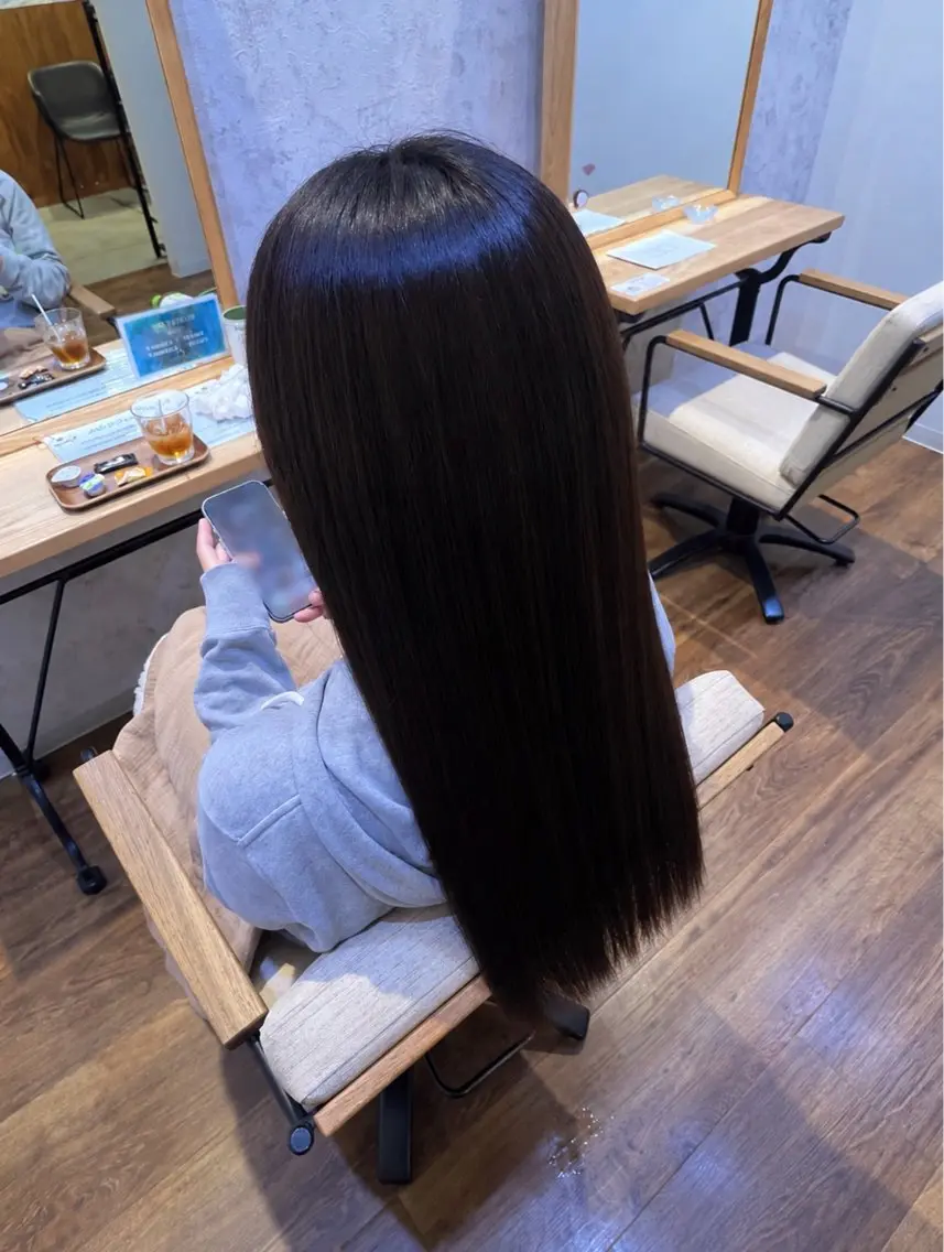 ヘアカラーの写真