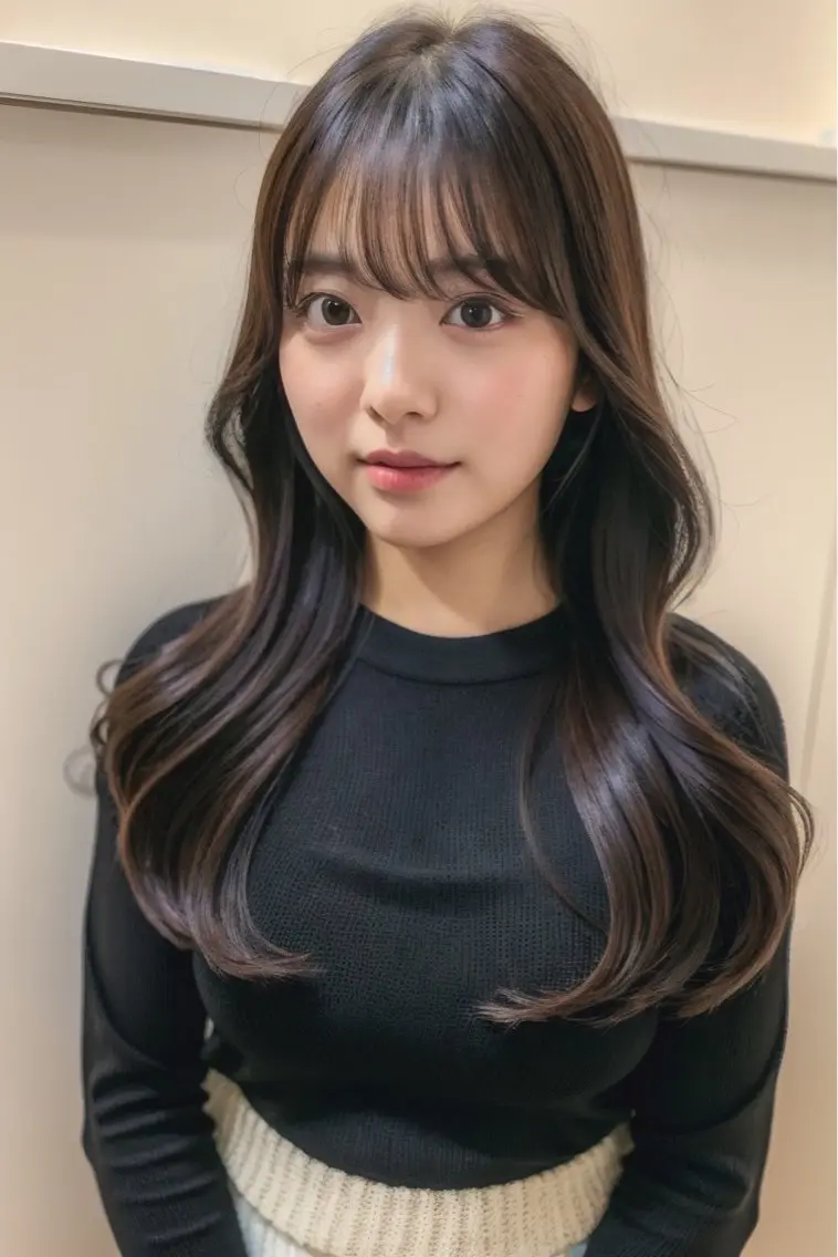 ロング カラー キマるメンズパーマ クメユウキのヘアスタイル