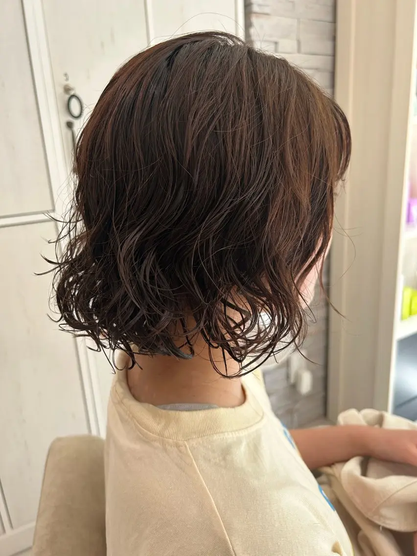 ショート カット ヘアカラー トリートメント [siie] カキのヘアスタイル