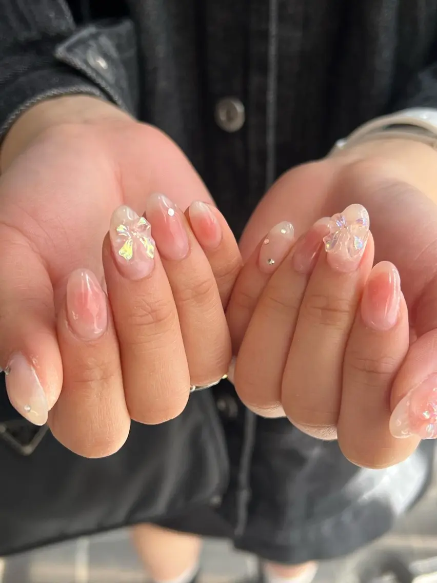 ネイル ハンドネイル Hata nail 🎀個性派ニュアンスのネイルデザイン