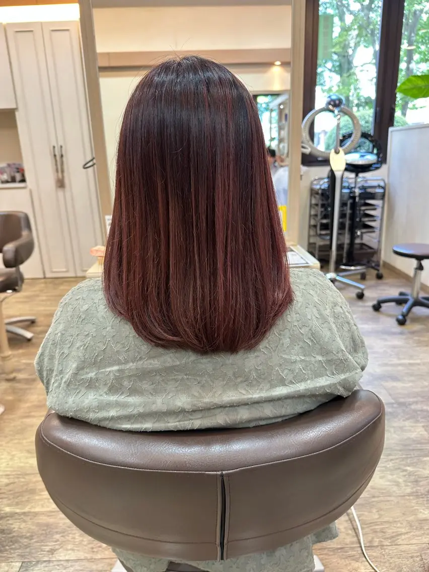 ロング カラー Ayu Igetaのヘアスタイル