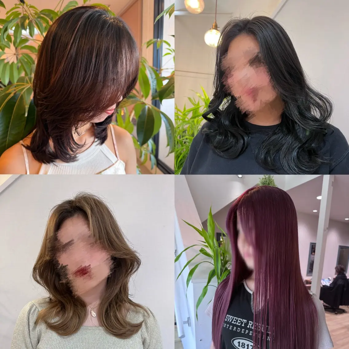 ブリーチなしワンカラー+3stepトリートメントの写真