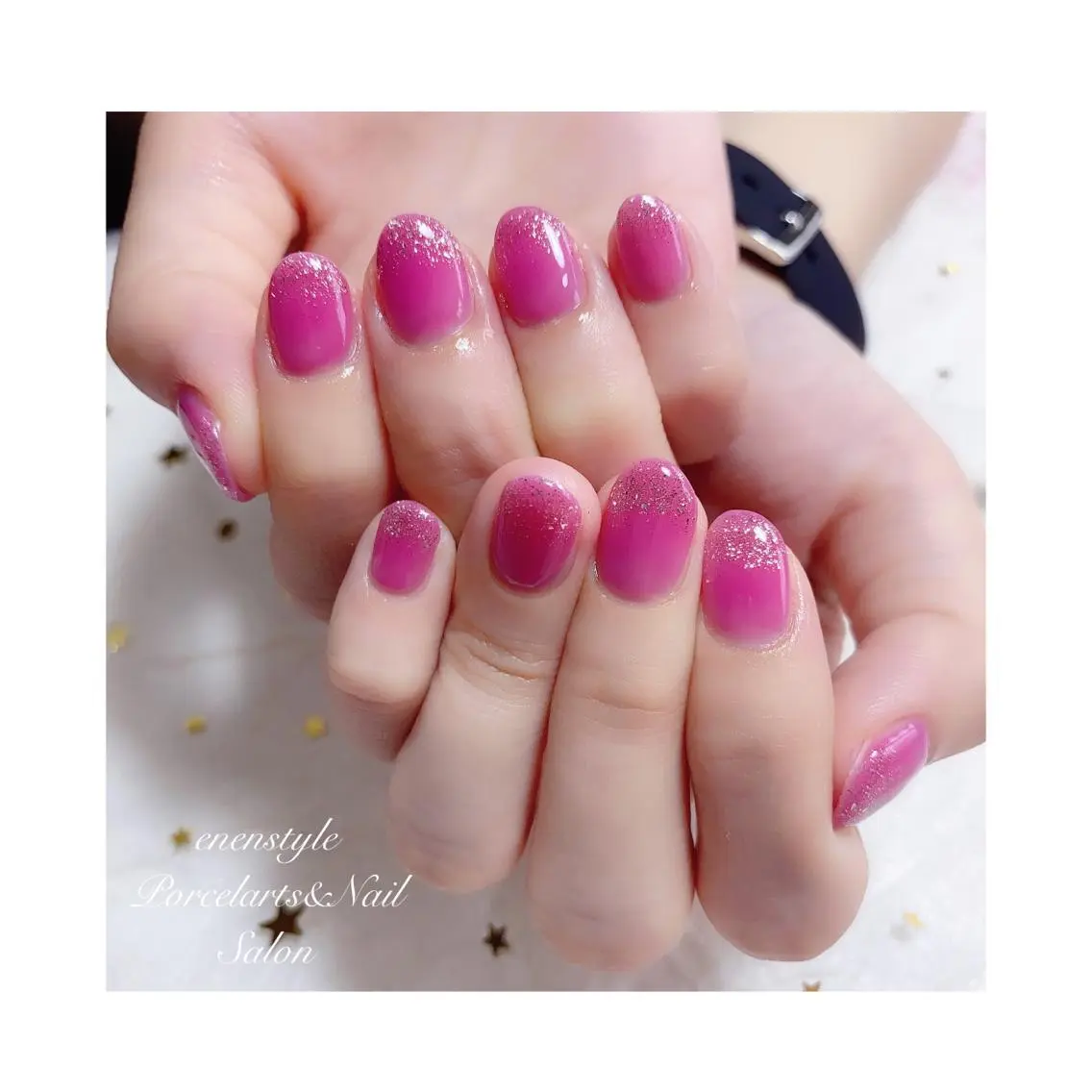 ショート ネイル ジェルネイル ニュアンスネイル オフィスネイル ワンカラーネイル パラジェル ハンドネイル 🐾enen style 🐾のネイルデザイン