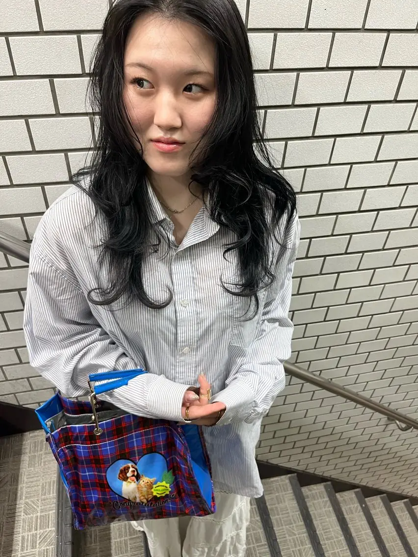 ロング ヘアカラー kaede ☺︎のヘアスタイル