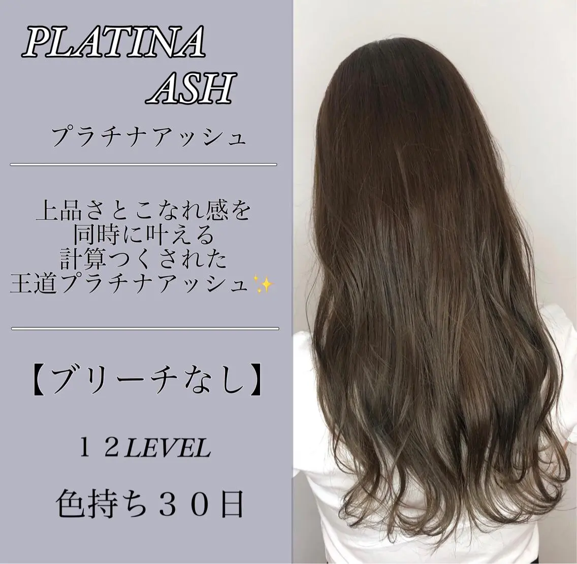 ロング カラー アディクシーカラー アッシュ ベージュカラー ブリーチ イルミナカラー カット ヘアカラー トリートメント ✨似合うのその先へ✨ 田中延和のヘアスタイル