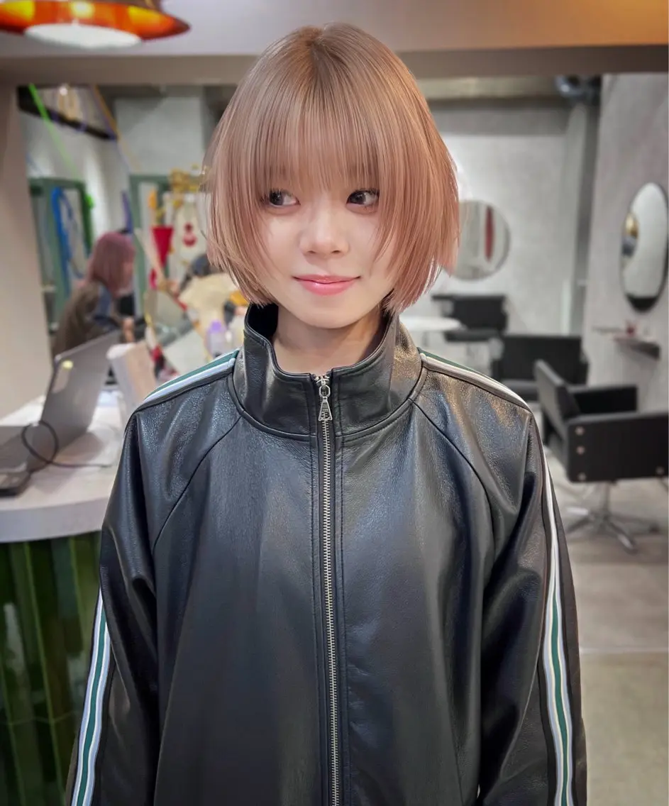 💛人気No2💛ブリーチ(リタッチ可) ✖️カラー✖️トリートメント 梅田/大阪/韓国/ハイトーンの写真