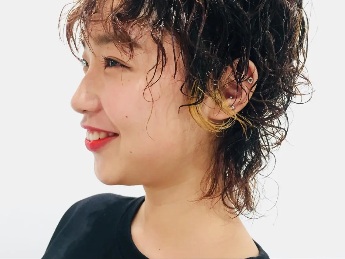 パーマ カット パーマ 林下 大輔のヘアスタイル