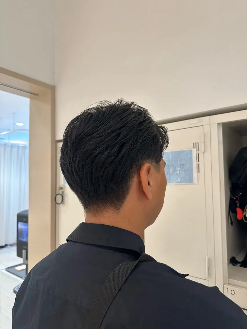 ショート メンズ カット ヘッドスパ Ash中目黒 森田みなみのヘアスタイル