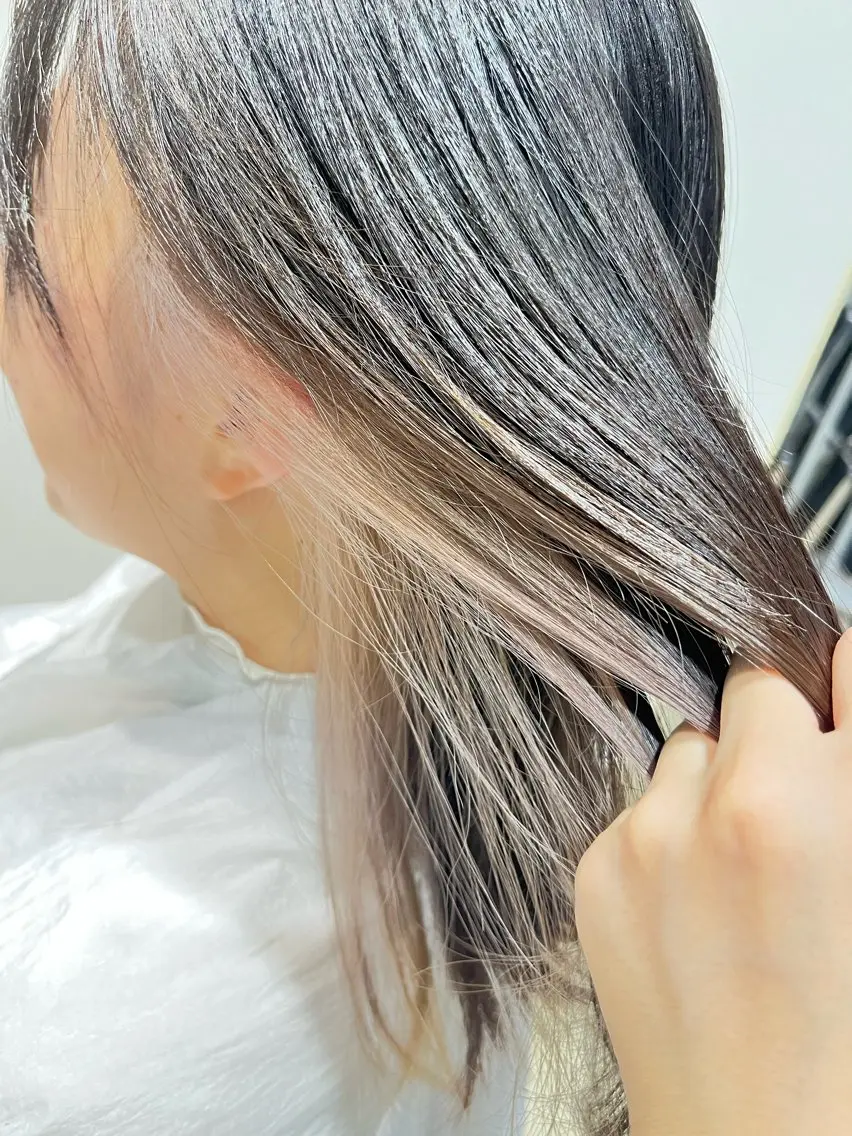 【期間限定】全体カラー+イヤリングカラー+SBの写真