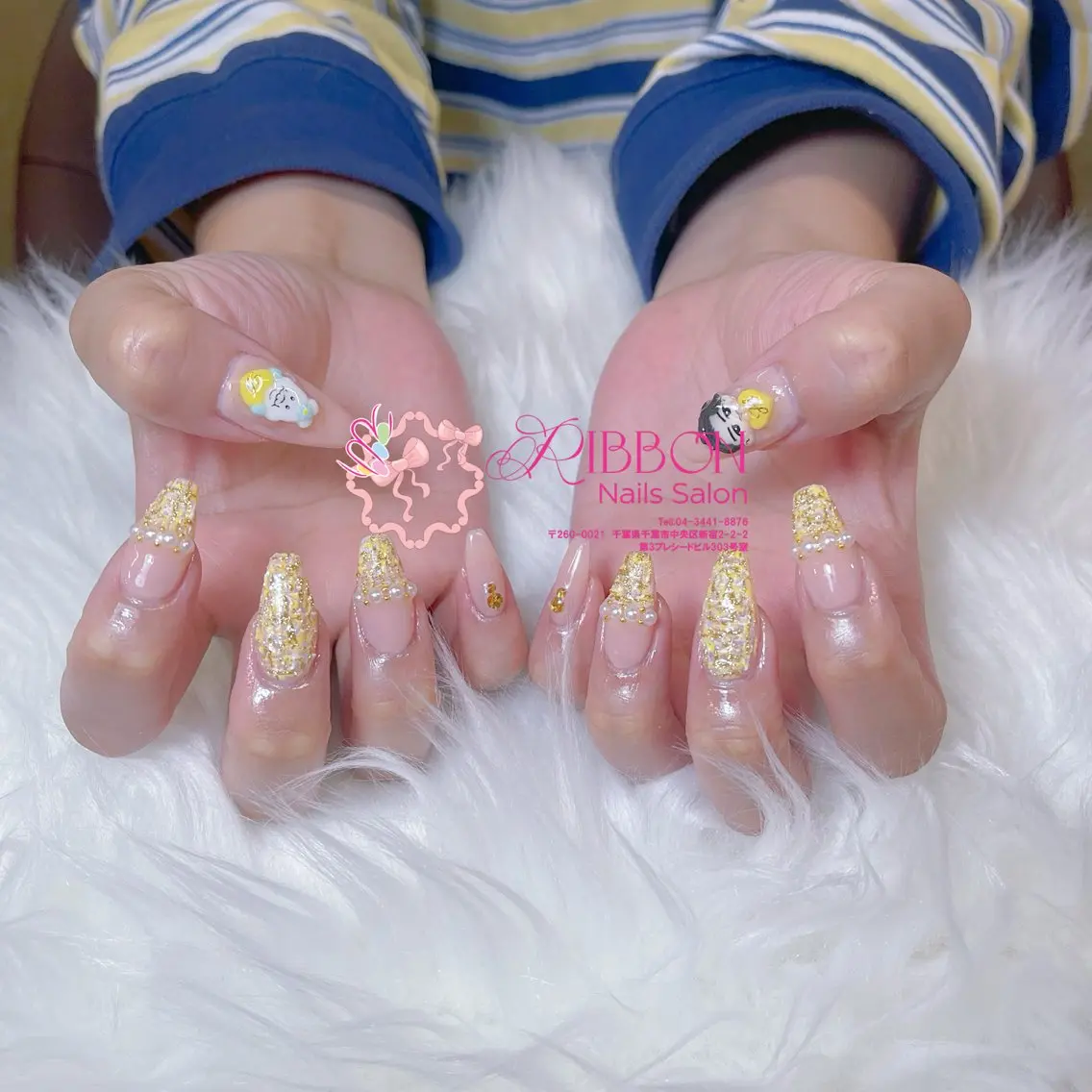 ネイル チークネイル フットネイル フレンチネイル グラデーション 韓国ネイル ハンドネイル Ribbonnail salonのネイルデザイン